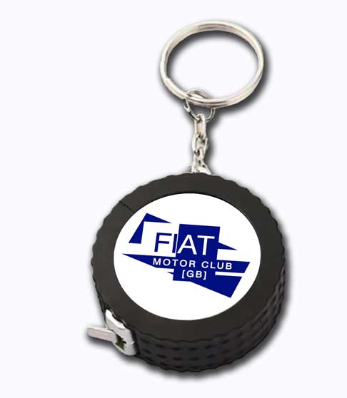 Tape measure keyring