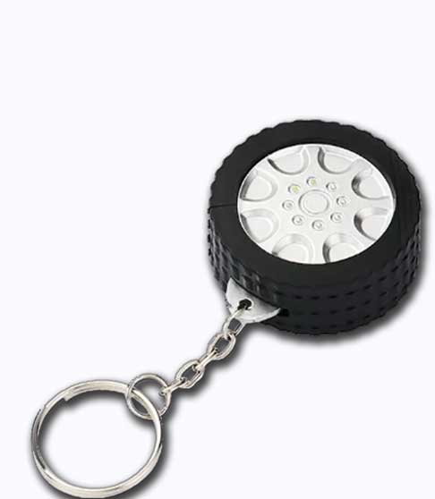 Tape measure keyring